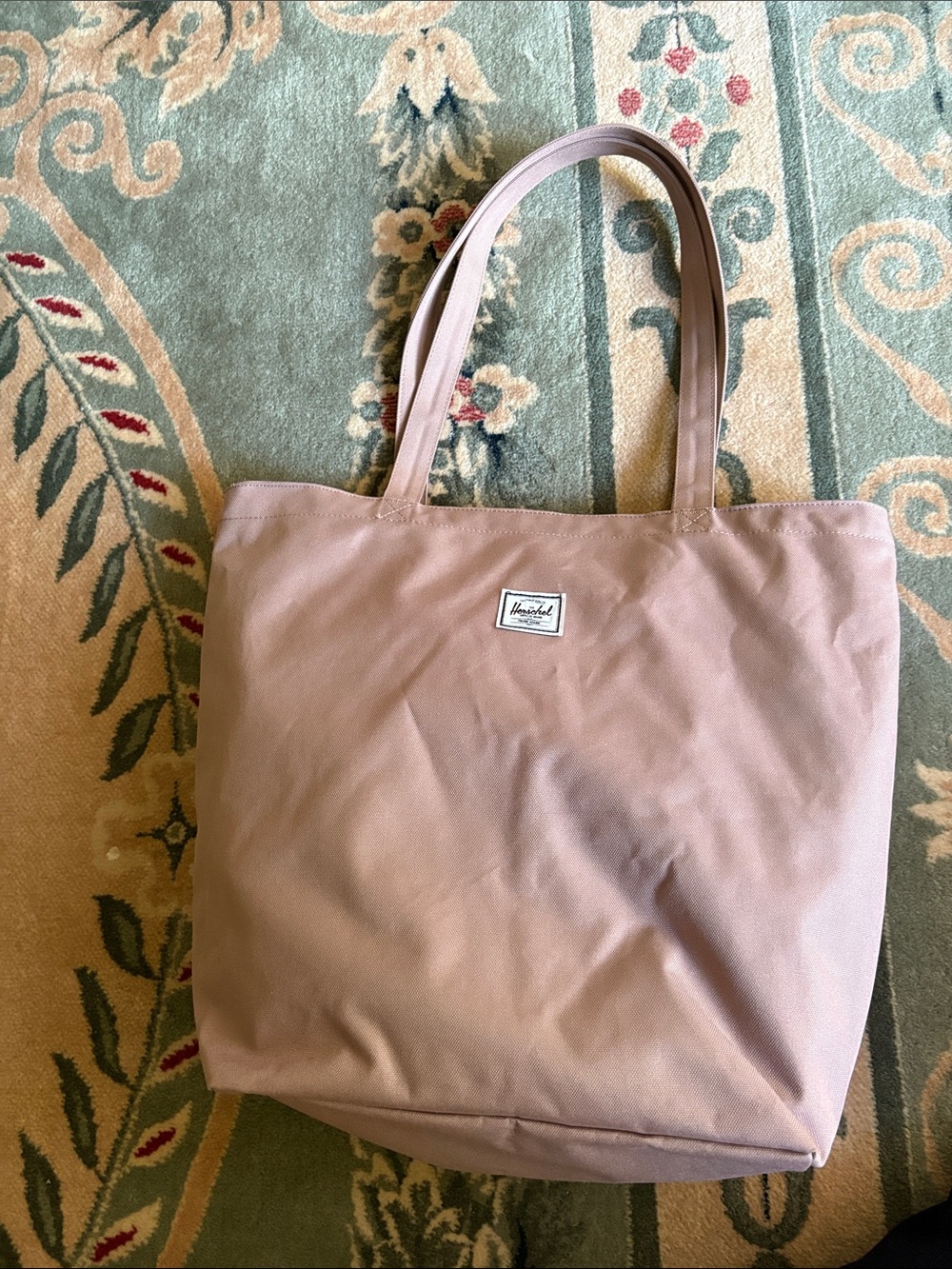 Herschel Supply Company Rose Taupe Canvas Tote